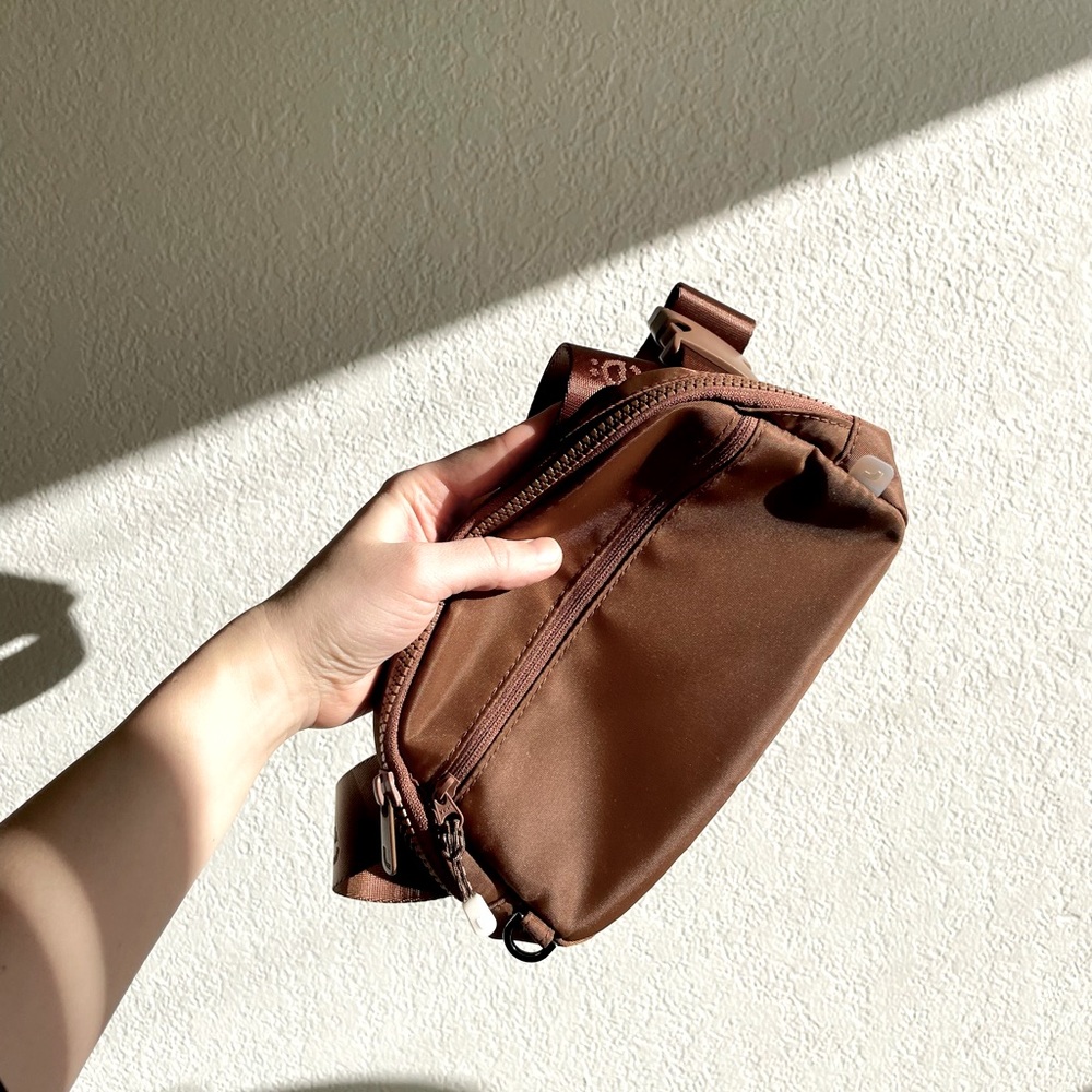 LOLË Brown Belt Crossbody Bag